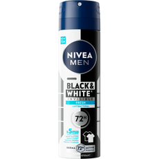 NIVEA MEN Black & White Invisible Fresh Deodorant Spray 150 ML