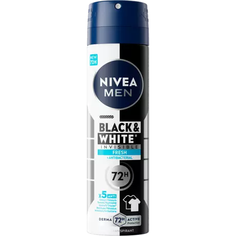 NIVEA MEN Black & White Invisible Fresh Deodorant Spray 150 ML