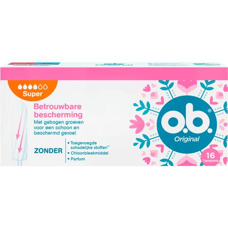 o.b. Original Tampons Super 16st