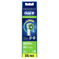 Oral-B Cross Action Opzetborstels Wit 8 Stuks