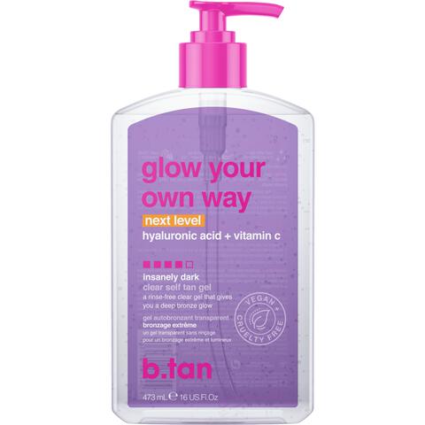B.tan Glow Your Own Way Next Self Tan Gel