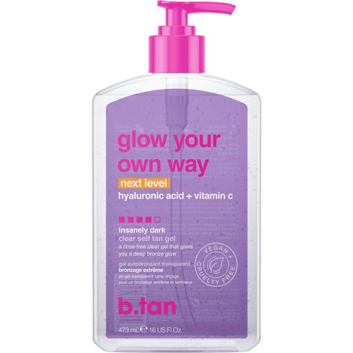 B.tan Glow Your Own Way Next Self Tan Gel