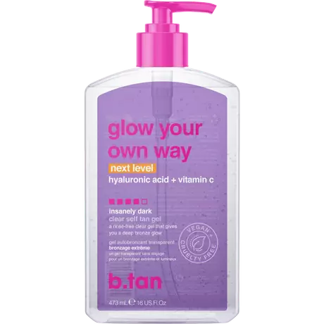 B.tan Glow Your Own Way Next Self Tan Gel