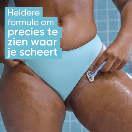 Gillette Venus Satin Care 2-in-1 Reiniger & Scheergel Voor Huid en Schaamhaar 190 ML