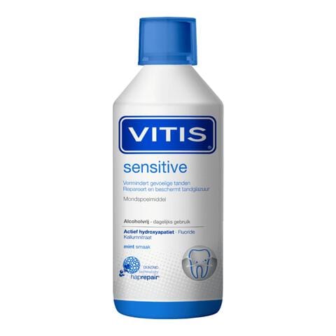VITIS Sensitive Mondspoeling Verlicht Effectief Gevoelige Tanden