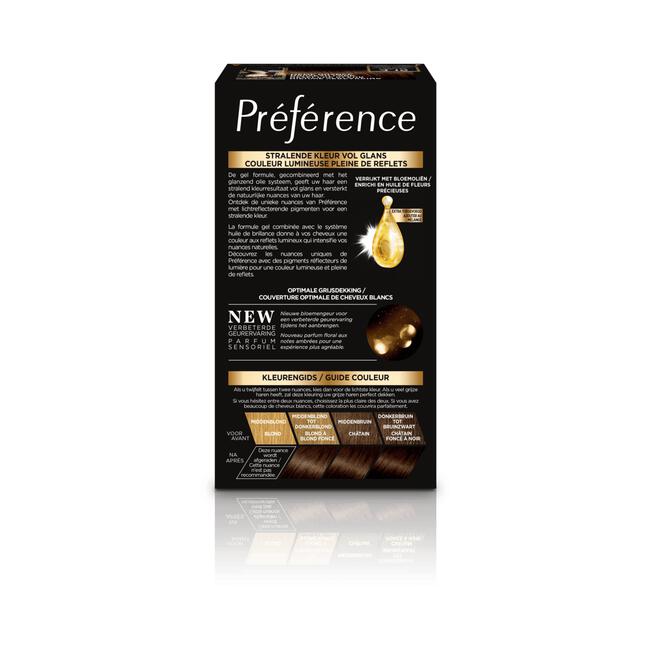 L'Oréal Paris Préférence Permanente Haarverf 4.15 Caracas