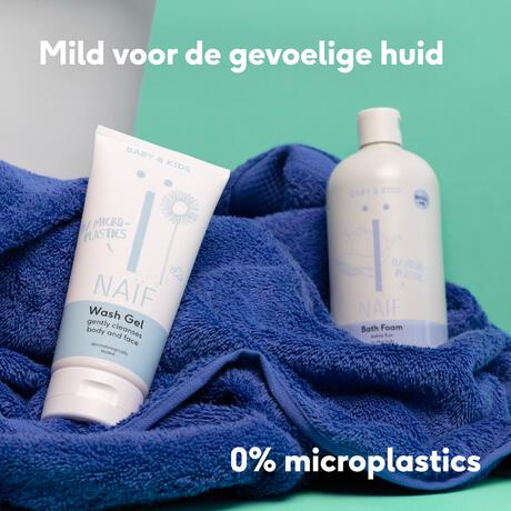 Naïf Baby & Kids Verzorgende Badschuim Navulverpakking 500 ML