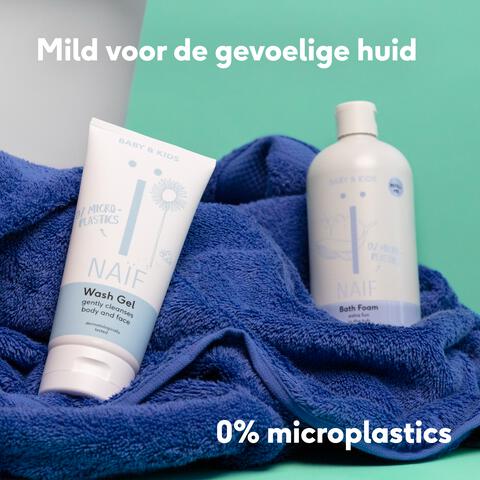 Naïf Baby & Kids Verzorgende Badschuim Navulverpakking 500 ML