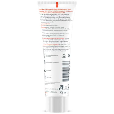Elmex® Anti-Cariës Peuter 0-5 Jaar Tandpasta 75 ML