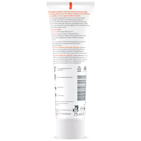 Elmex® Anti-Cariës Peuter 0-5 Jaar Tandpasta 75 ML