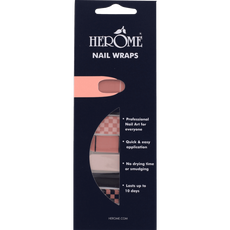 Herome Nail Wrap: Vintage Pink Pattern