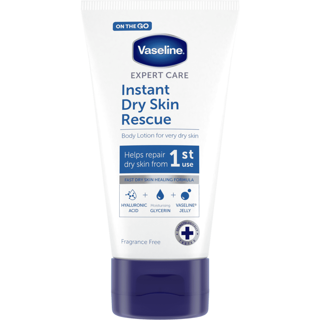 Vaseline Instant Dry Skin Rescue Lotion Tube 75 Ml Etos