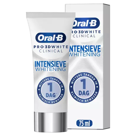 Oral-B Pro 3D White Clinical Intensieve Whitening Tandpasta 75 ML