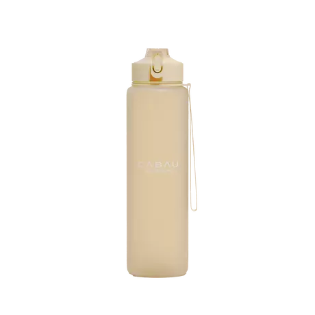 Cabau Lifestyle Bloom Water Bottle Butter Yellow 1 Liter