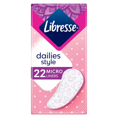 Libresse Dailies Inlegkruisjes Micro 22 stuks