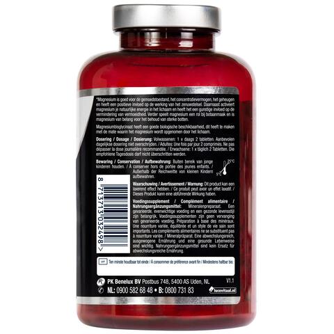 Lucovitaal Magnesium 375 MG Bisglycinaat Tabletten 210 stuks
