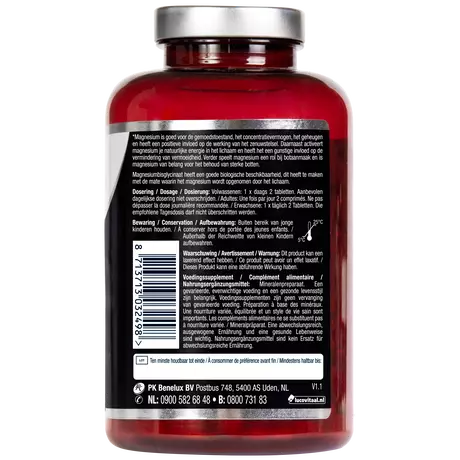 Lucovitaal Magnesium 375 MG Bisglycinaat Tabletten 210 stuks