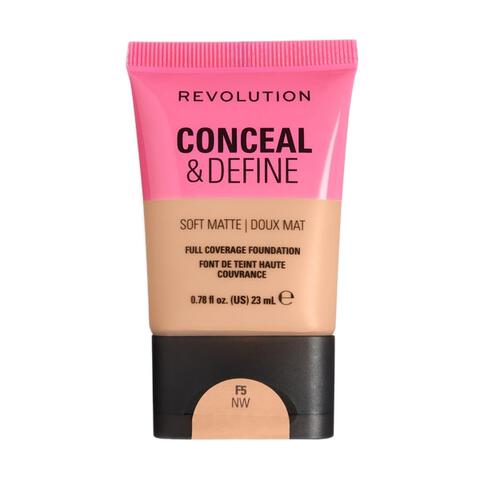 Revolution Conceal & Define Foundation F5Nw