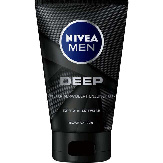NIVEA MEN DEEP Face & Beard Wash 100 ML