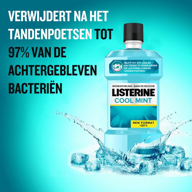 Listerine® Cool Mint Mondspoeling Mini 95 ML