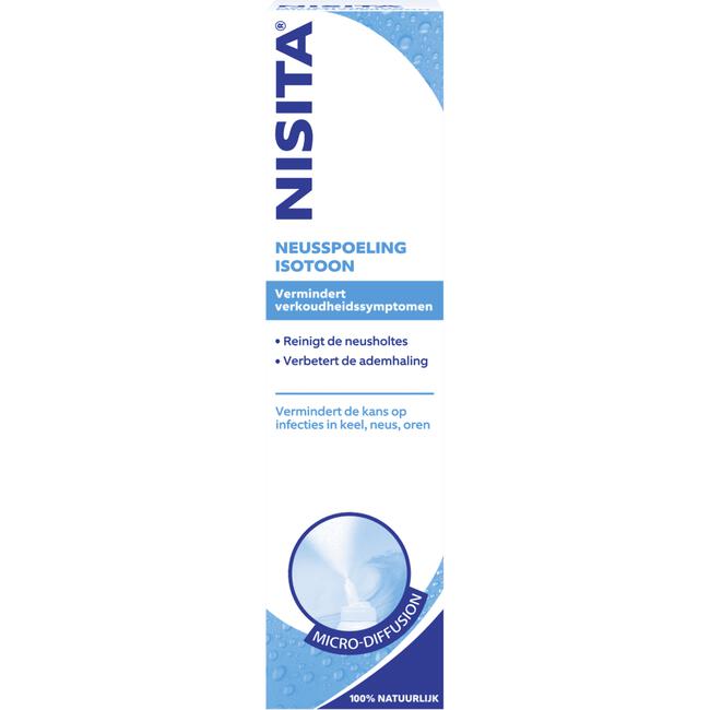 Nisita Neusspoeling Isotoon Micro-Diffusion 125 ML