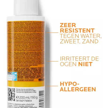 La Roche-Posay Anthelios Onzichtbare Zonnebrandspray SPF30 200 ML