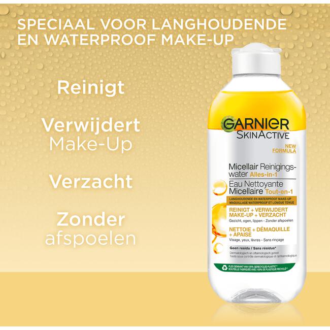 Garnier SkinActive Micellair Reinigingswater in Olie 400 ML
