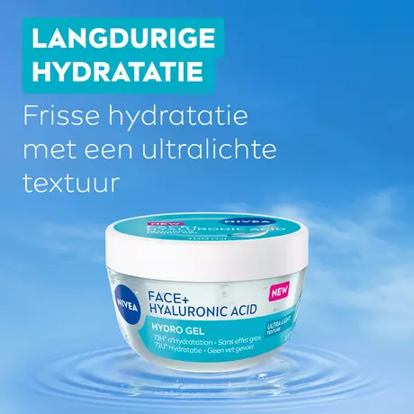 Nivea Face+ Hyaluronic Acid Hydro Gel 100 Ml