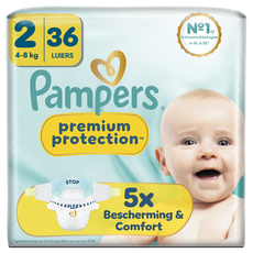 Pampers Premium Protection Luiers Maat 2 4-8 kg 36 stuks