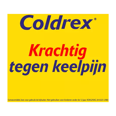 Coldrex Keelpijn Pastilles 12 Stuks