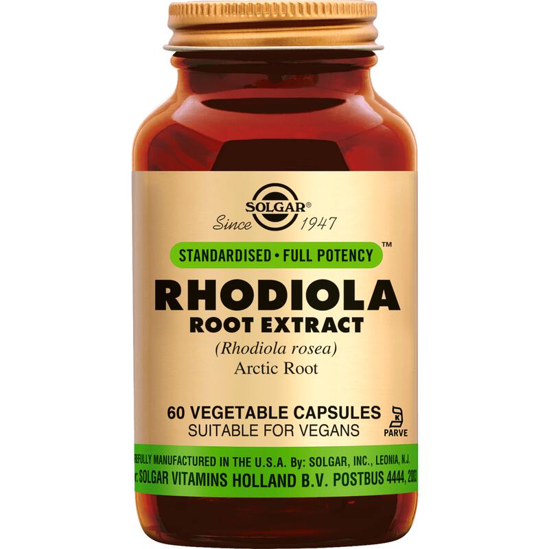 Solgar Rhodiola Root Extract Capsules 60 stuks