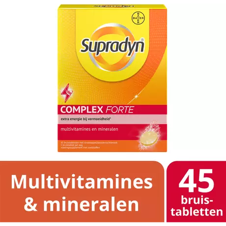 Supradyn Complex Forte Multivitamine Extra Energie Bruistabletten 45 stuks
