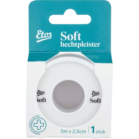 Etos Hechtpleister Soft 5 M x 2,5 CM
