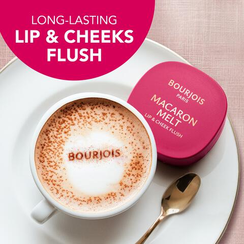 Bourjois Macaron Melt Lip & Cheek Flush 004 Pink Guava