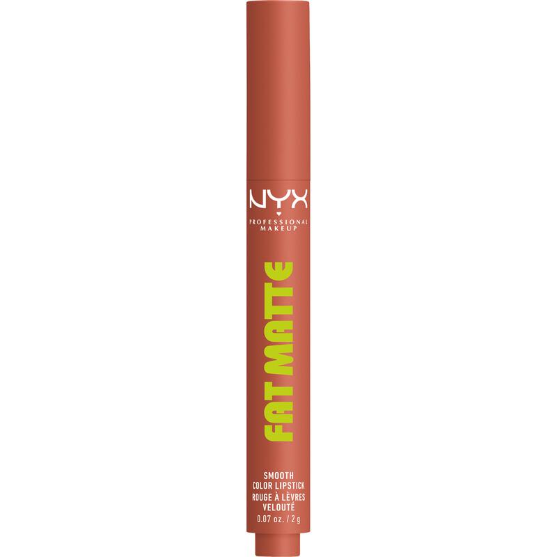 NYX Professional Make Up Fat Matte Lipstick 01 Cozy Whipped Nude