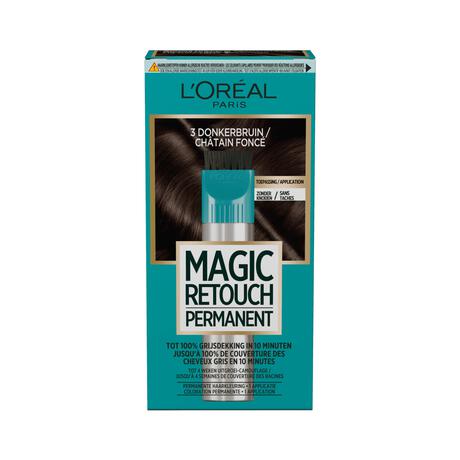 L'Oréal Paris Magic Retouch Permanente Haarverf 3 Donkerbruin