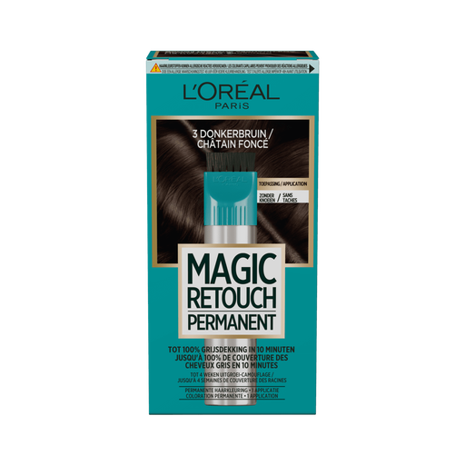 L'Oréal Paris Magic Retouch Permanente Haarverf 3 Donkerbruin