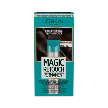L'Oréal Paris Magic Retouch Permanente Haarverf 3 Donkerbruin