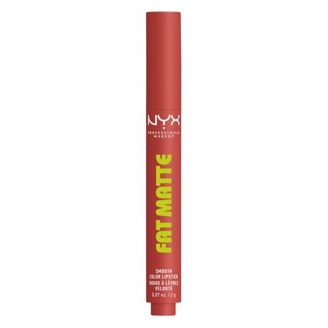 NYX Professional Make Up Fat Matte Lipstick 09 Mauve Cloud Rood