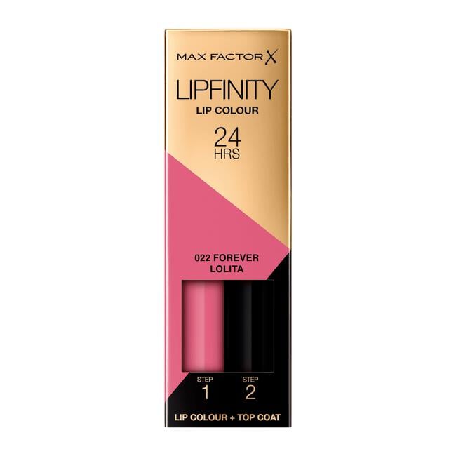 Max Factor Lipfinity Lip Colour Lipstick 022 Forever Lolita
