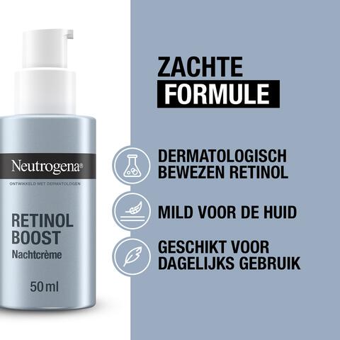 Neutrogena Retinol Boost Anti-Age Nachtcrème Oudere Huid 50 ML