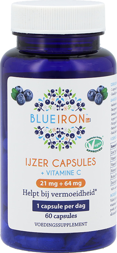 Blueiron ijzer capsules 60