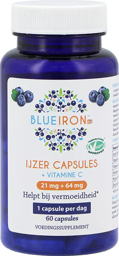 Blueiron IJzer Capsules 60 stuks