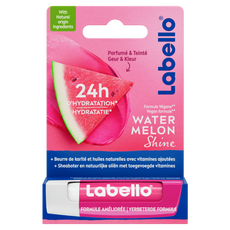 Labello Watermelon Shine Lippenbalsem 24u Hydratatie Roze 1 Stuk
