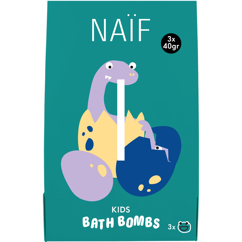 Naïf Kids Bad Bruisballen 3x40 gram