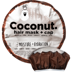 Bear Fruits Moisture & Hydration Haarmasker + Haarkapje Kokosnoot 20 ML