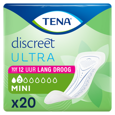 TENA Discreet Ultra Mini Incontinentie Inlegkruisjes 20 stuks