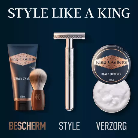 King C. Gillette Scheerkwast