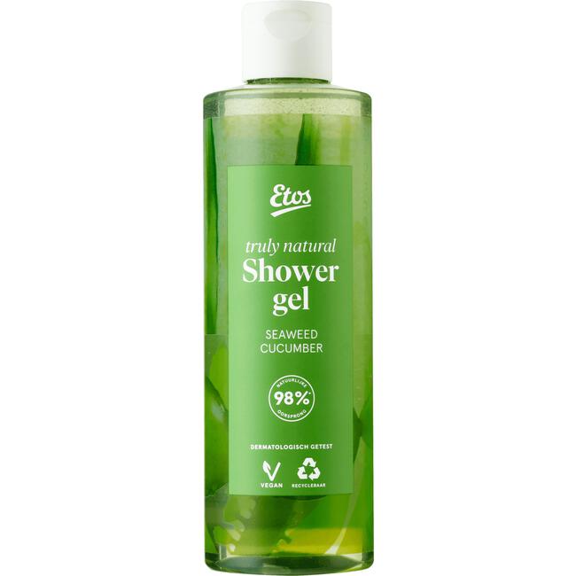 Etos Truly Natural Seaweed & Cucumber Showergel  250 ML