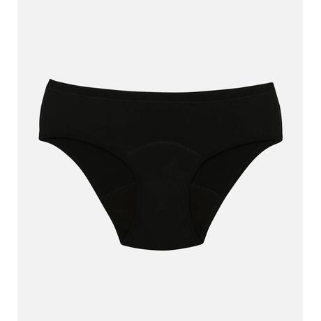 Snuggs Menstruatieondergoed Zware Menstruatie Teen Zwart 11-12 jaar